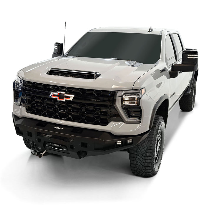 Westin Pro-Series Winch Mount Front Bumper For 2024-2026 Chevrolet Silverado 2500/3500 - 58-414215