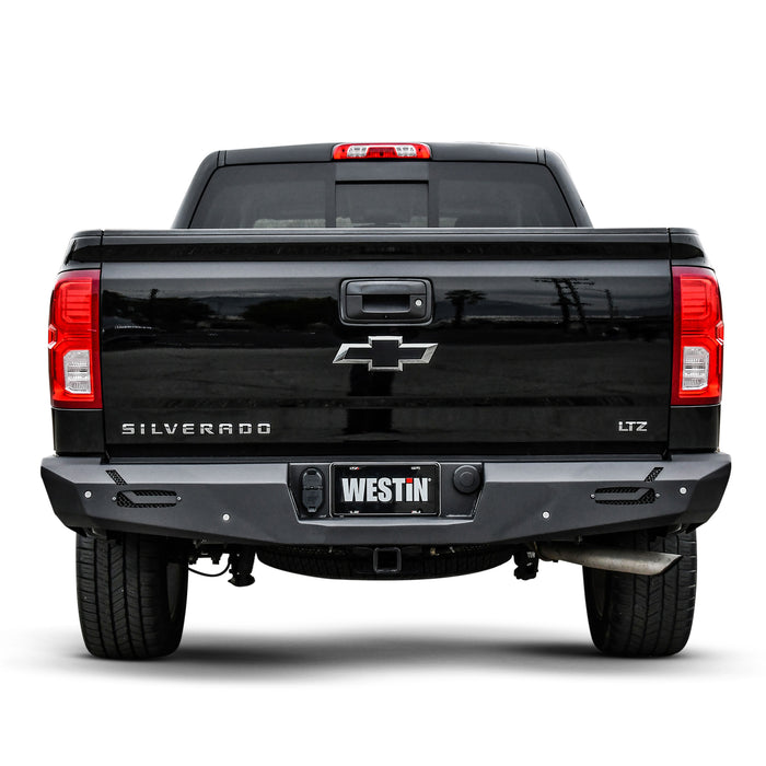 Westin Pro-Series Rear Bumper For 14-18 GM Silverado/Sierra 1500 (Incl. 2019 LD) & 15-19 2500/3500 - 58-421005