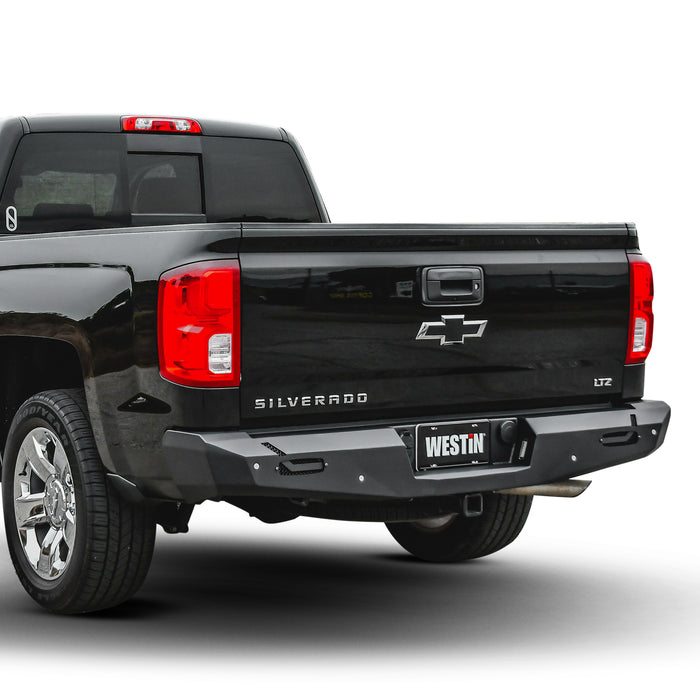 Westin Pro-Series Rear Bumper For 14-18 GM Silverado/Sierra 1500 (Incl. 2019 LD) & 15-19 2500/3500 - 58-421005