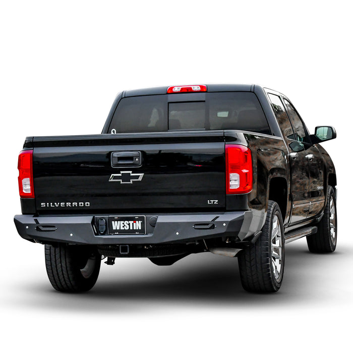 Westin Pro-Series Rear Bumper For 14-18 GM Silverado/Sierra 1500 (Incl. 2019 LD) & 15-19 2500/3500 - 58-421005