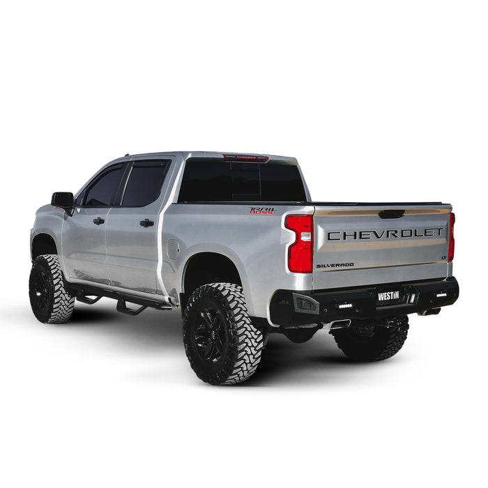 Westin Pro-Series Rear Bumper For 19-26 GM Silverado/Sierra 1500 & 20-26 2500/3500 - 58-421215