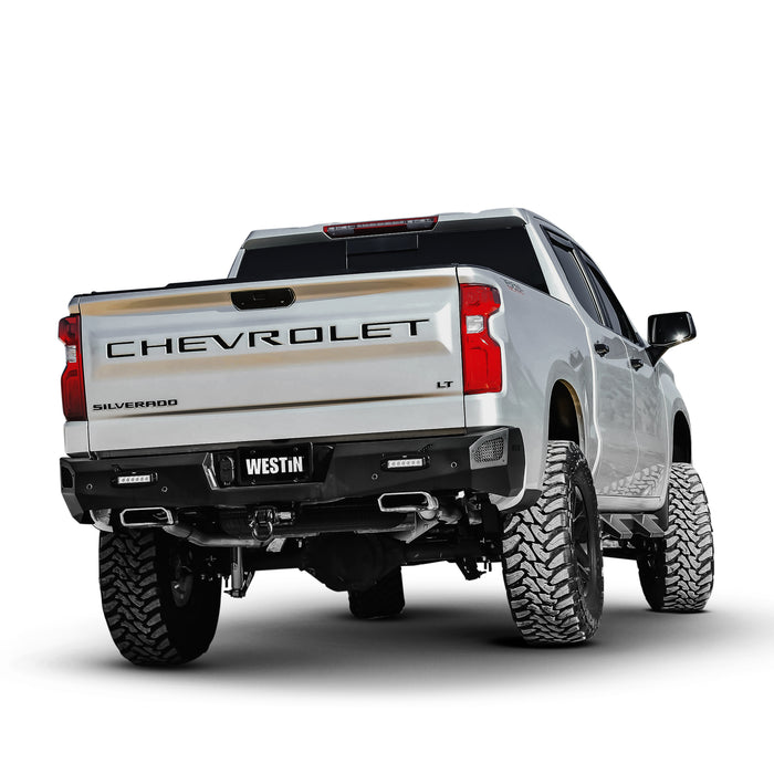 Westin Pro-Series Rear Bumper For 19-26 GM Silverado/Sierra 1500 & 20-26 2500/3500 - 58-421215