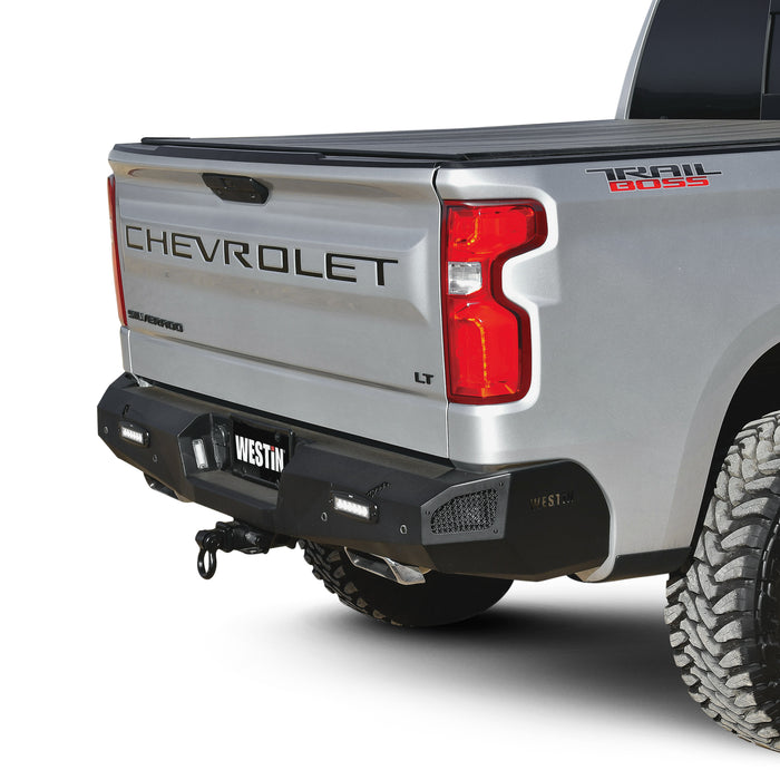 Westin Pro-Series Rear Bumper For 19-26 GM Silverado/Sierra 1500 & 20-26 2500/3500 - 58-421215