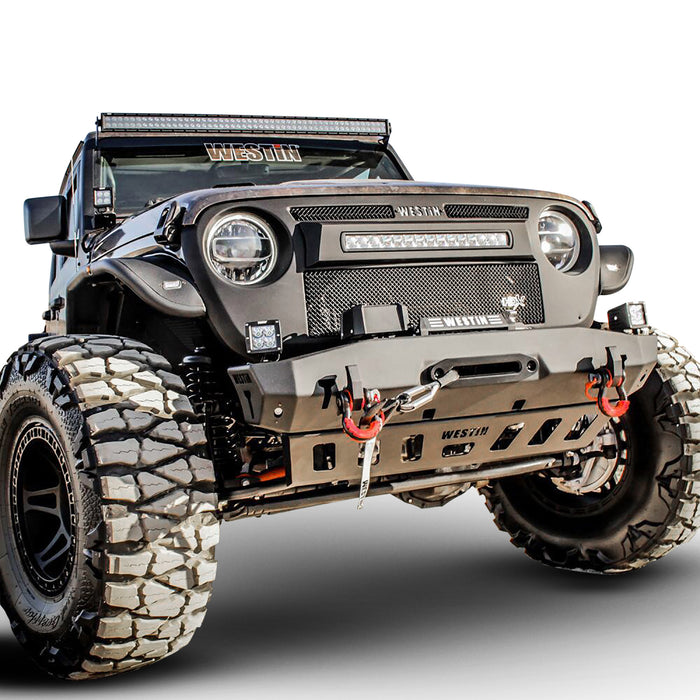 Westin WJ2 Stubby Front Bumper