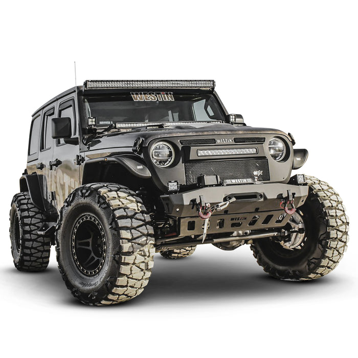 Westin WJ2 Stubby Front Bumper