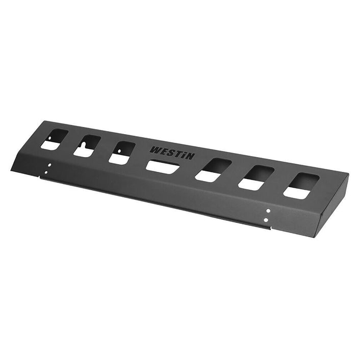 Westin WJ2 Front Bumper Skid Plate Textured Black