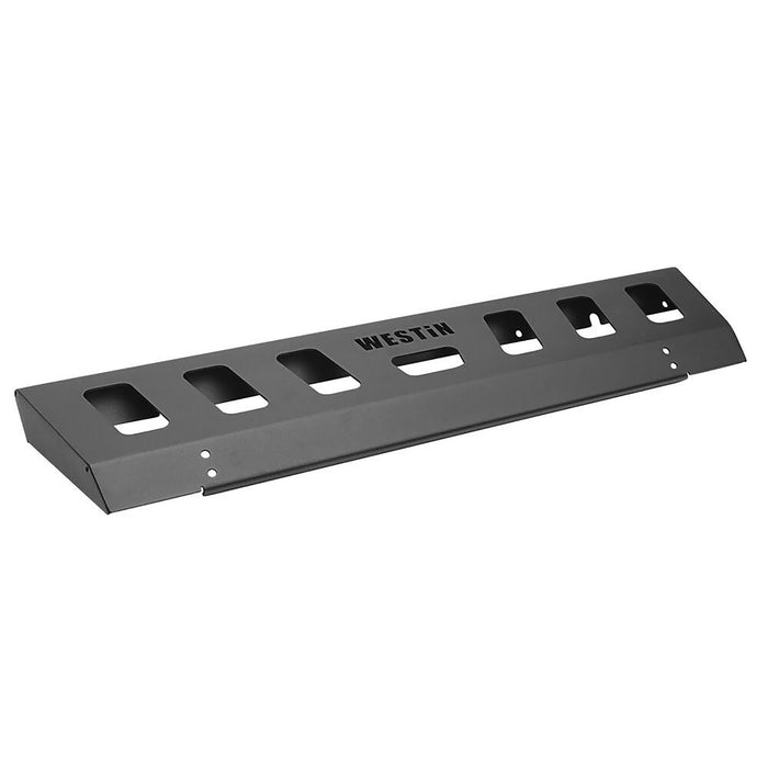 Westin WJ2 Front Bumper Skid Plate Textured Black