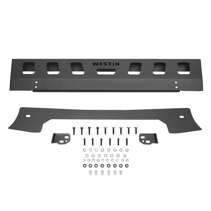 Westin WJ2 Front Bumper Skid Plate Textured Black