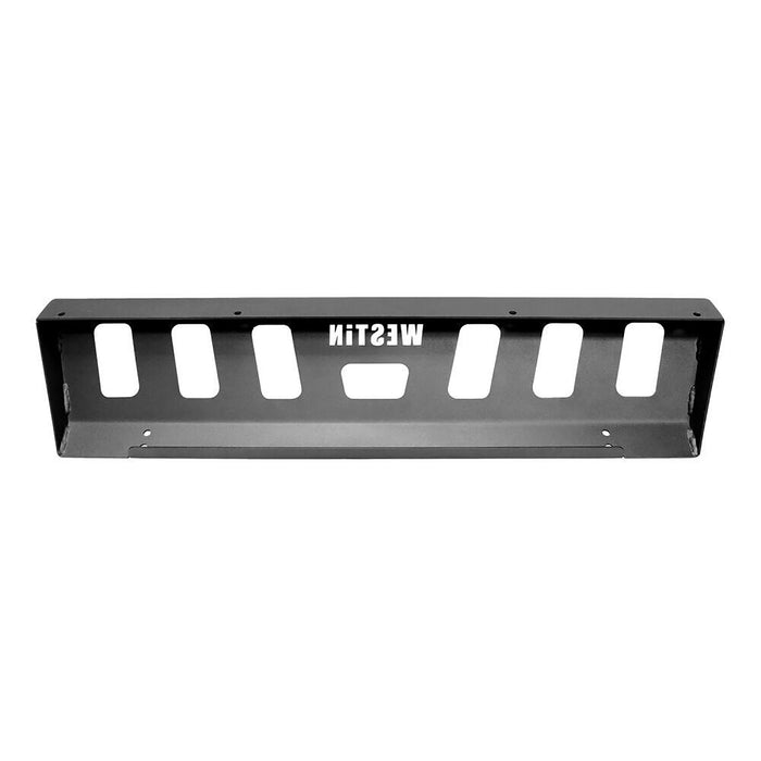 Westin WJ2 Front Bumper Skid Plate Textured Black