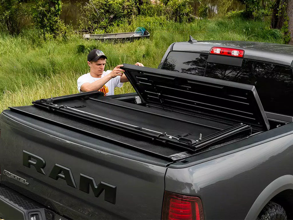 Truxedo Deuce Soft Folding Tonneau Cover For 2005-2015 Toyota Tacoma 6'2" Bed - 756901