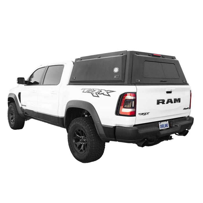 OVS Expedition Truck Caps - Full Wing Doors, Front and Rear Windows & 3rd Brake Light