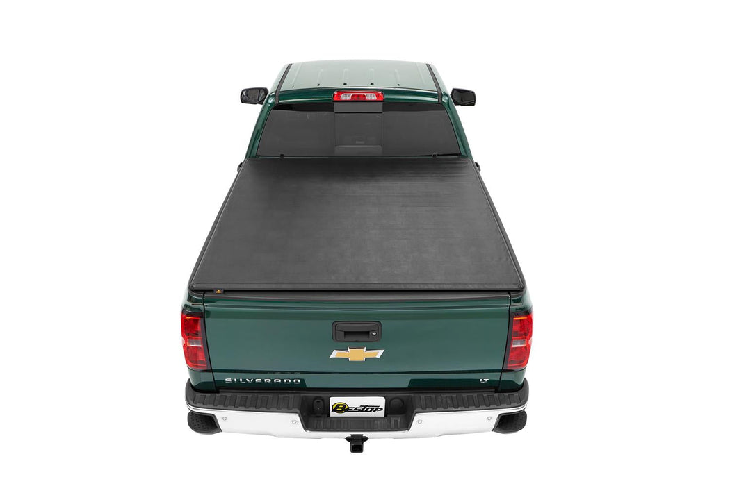 BesTop EZ-Roll Soft Tonneau Cover For 2007-2014 Chevrolet/GMC Silverado/Sierra 1500/2500/3500 6'6" Bed - 19211-01