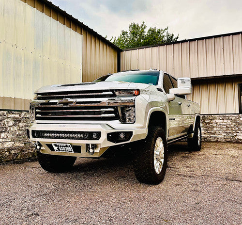 Bodyguard Freedom Base Front Bumper (Non-Winch) For 2020-2023 Chevrolet Silverado 2500/3500 - NAC20B