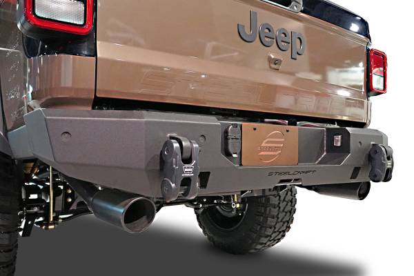 Steelcraft Full Width Rear Jeep Gladiator Bumper - 65-92540