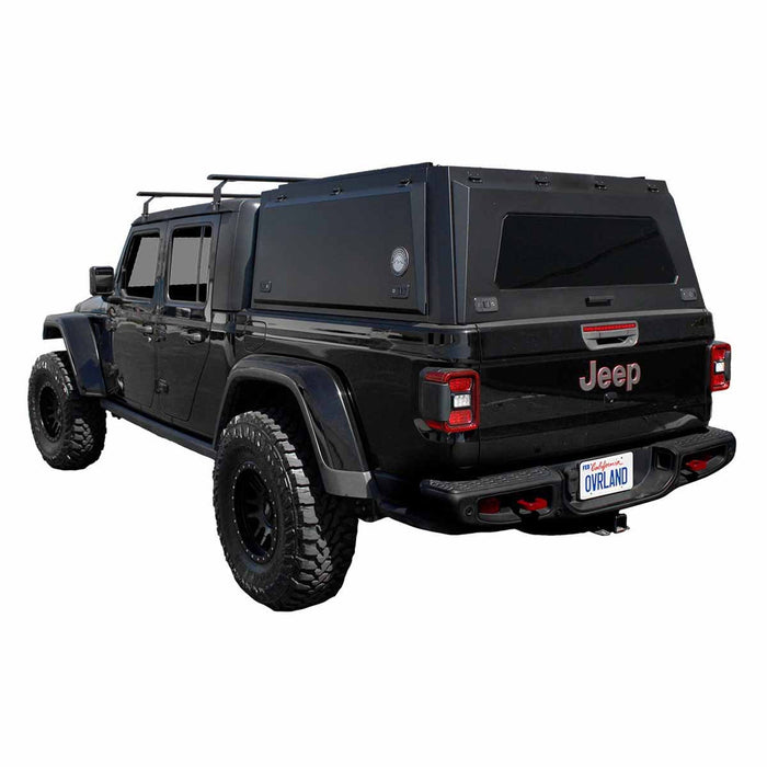 OVS Expedition Truck Caps - Full Wing Doors, Front and Rear Windows & 3rd Brake Light