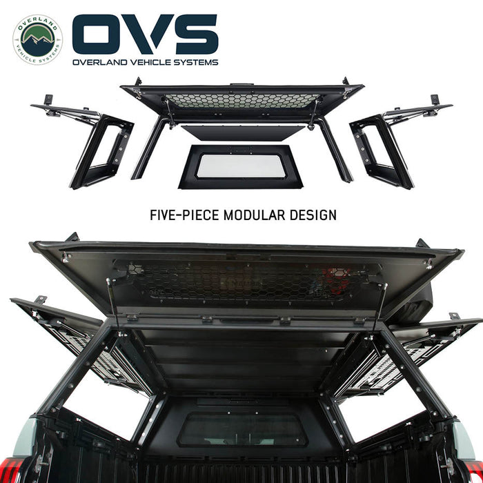 OVS Expedition Pro+ Truck Cap For 2016-2023 Toyota Tacoma 5'1" Bed - 70200001