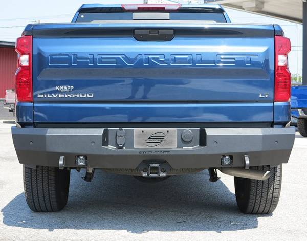 Steelcraft Fortis HD Rear Bumper For 19-25 Chevrolet Silverado/GMC Sierra 1500 & 20-25 Silverado/Sierra 2500/3500