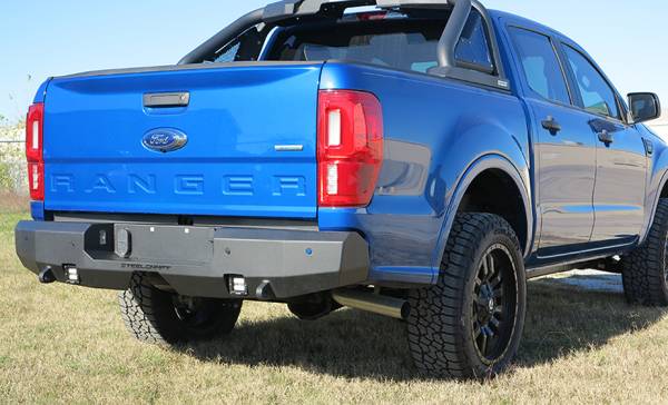 Steelcraft Fortis HD Rear Bumper For 2019-2023 Ford Ranger - 76-21340