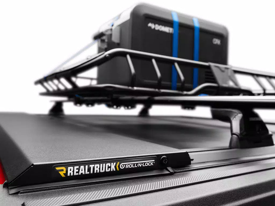 Roll-N-Lock M-Series XT Manual Retractable Tonneau Cover w/ T-Slot Rails - 135M-XT