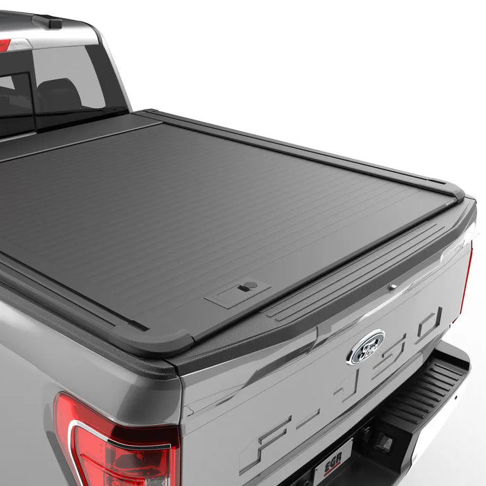 EGR Rolltrac Manual Retractable Bed Cover For 15-26 Ford F-150/Raptor & 22-26 F-150 Lightning 5'7" Bed - RT038812ML