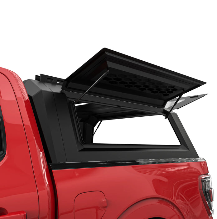 OPENROAD Aluminum Side Truck Cap For 2021-2026 Ford F-150 5'7" Bed - PP2PL330013