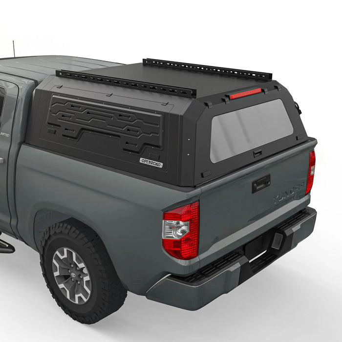 OPENROAD Aluminum Side Truck Cap For 2014-2021 Toyota Tundra 5'7" Bed - PP2PL330009