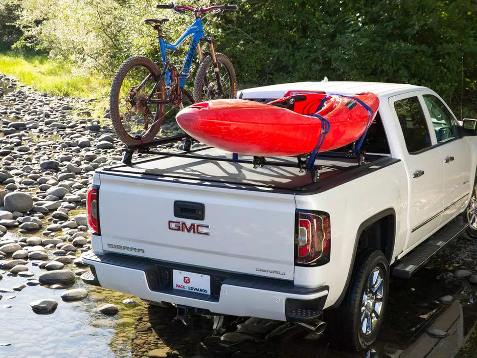 Pace Edwards UltraGroove Metal Manual Retractable Tonneau Cover For 19-26 Chevrolet/GMC Silverado/Sierra 1500 & 2022 1500 LD/LTD 5'8" Bed - KMCA27A58