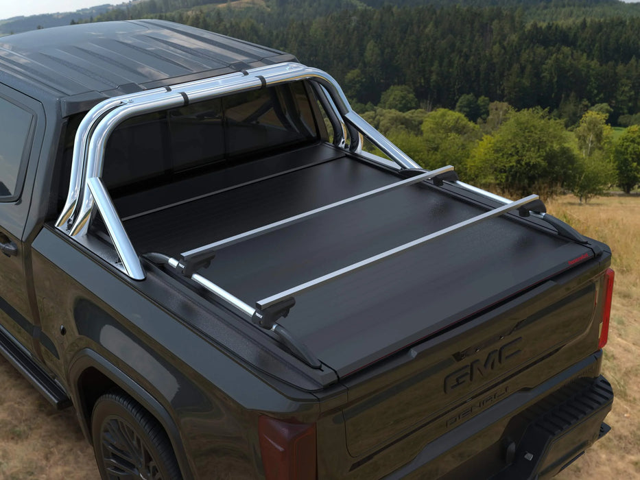 Tessera SE Manual Retractable Tonneau Bed Cover For 14-26 GMC/Chevrolet Sierra/Silverado 1500 5'8" Bed - 5212062604859
