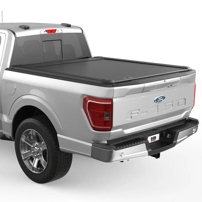 EGR Rolltrac Manual Retractable Bed Cover For 15-26 Ford F-150/Raptor & 22-26 F-150 Lightning 5'7" Bed - RT038812ML