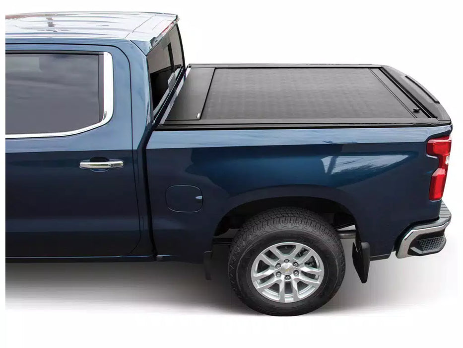 Pace Edwards Matte Black JackRabbit Manual Retractable Tonneau Cover For 2016-2023 Toyota Tacoma 6'2" Bed - M-JRTA09A37