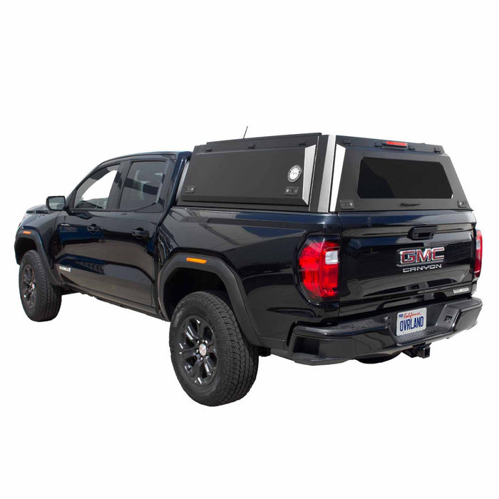 OVS Expedition Truck Caps - Full Wing Doors, Front and Rear Windows & 3rd Brake Light
