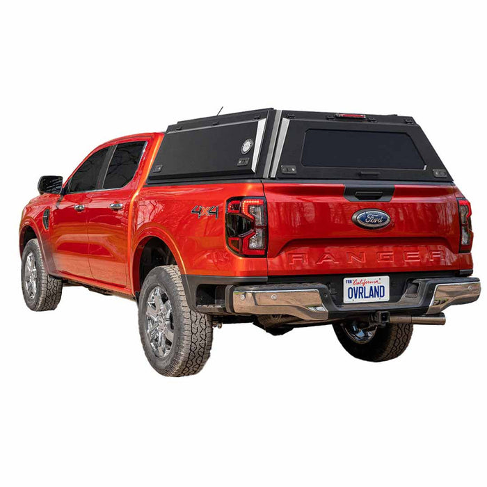 OVS Expedition Truck Caps - Full Wing Doors, Front and Rear Windows & 3rd Brake Light