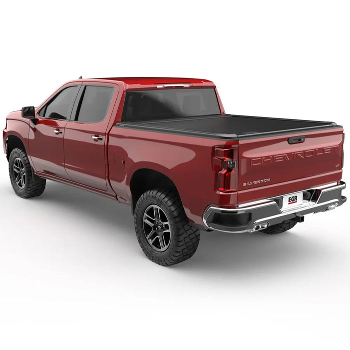 EGR Rolltrac Manual Retractable Bed Cover For 2019-2026 Chevrolet/GMC Silverado/Sierra 1500 5'8" Bed - RT039603ML