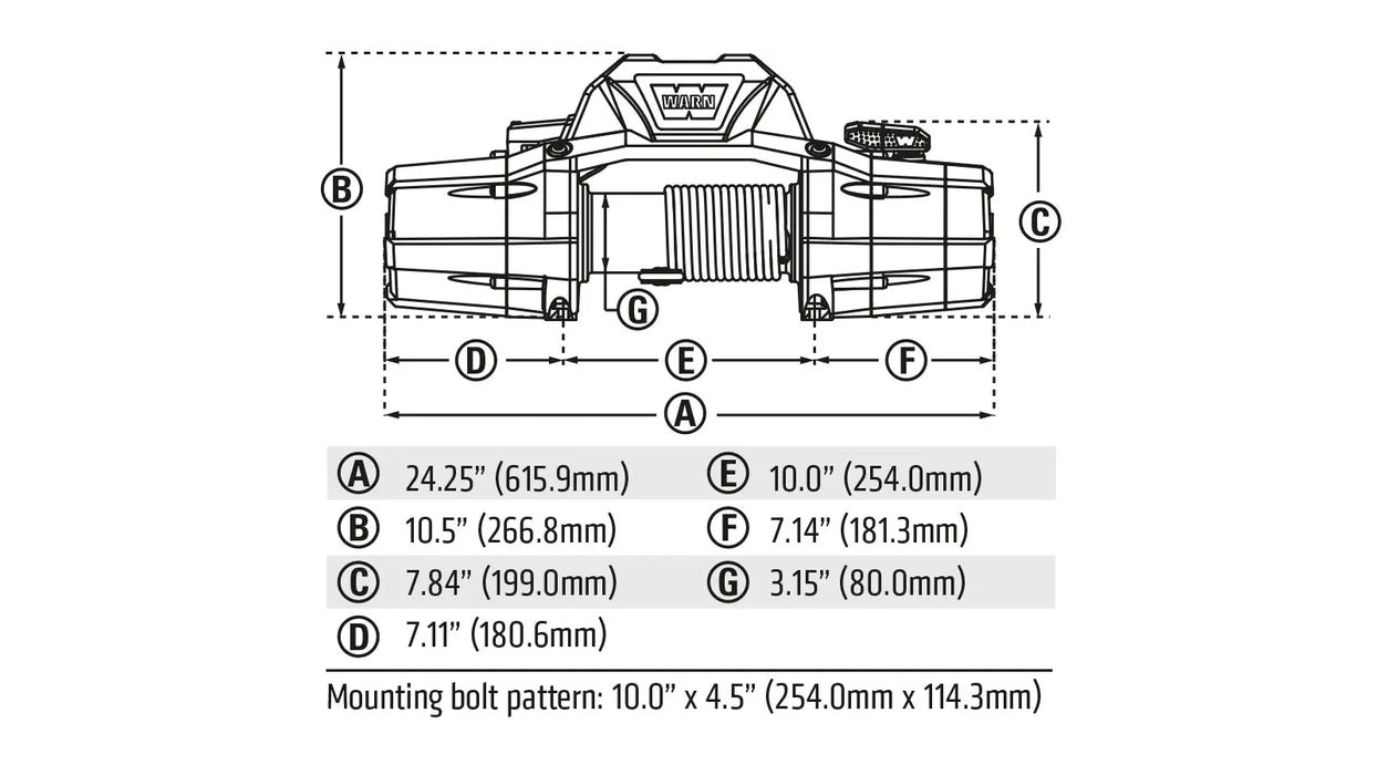 Warn ZEON 8-S Winch - 89305