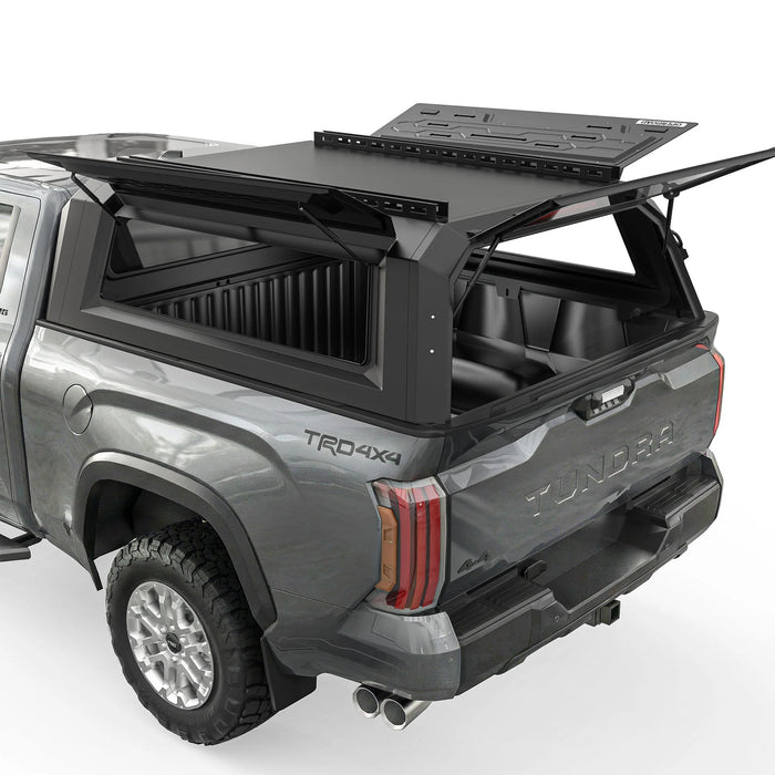 OPENROAD Aluminum Side Truck Cap For 2022-2026 Toyota Tundra 5'7" Bed - PP2PL330010
