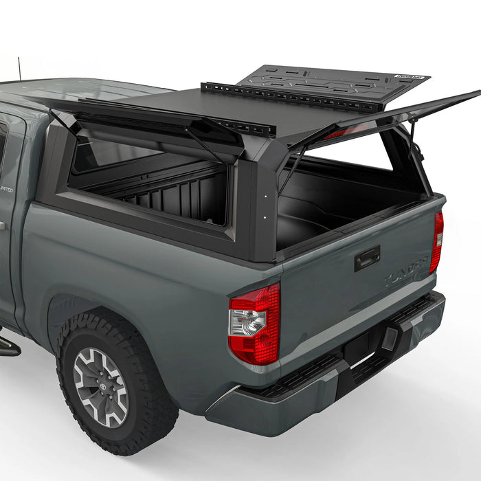 OPENROAD Aluminum Side Truck Cap For 2014-2021 Toyota Tundra 5'7" Bed - PP2PL330009