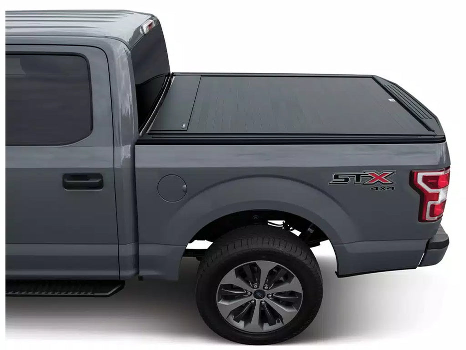 Pace Edwards Matte Black Bedlocker Electric Retractable Tonneau Cover For 2015-2020 Ford F-150 6'7" Bed - M-BLFA06A29