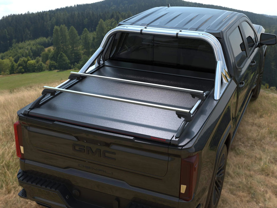 Tessera SE Manual Retractable Tonneau Bed Cover For 19-26 GMC/Chevrolet Sierra/Silverado 1500 6'6" Bed - 5212062604880
