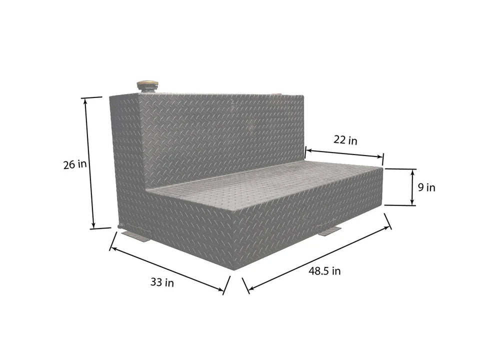 Chandler L-Shaped Transfer Tank