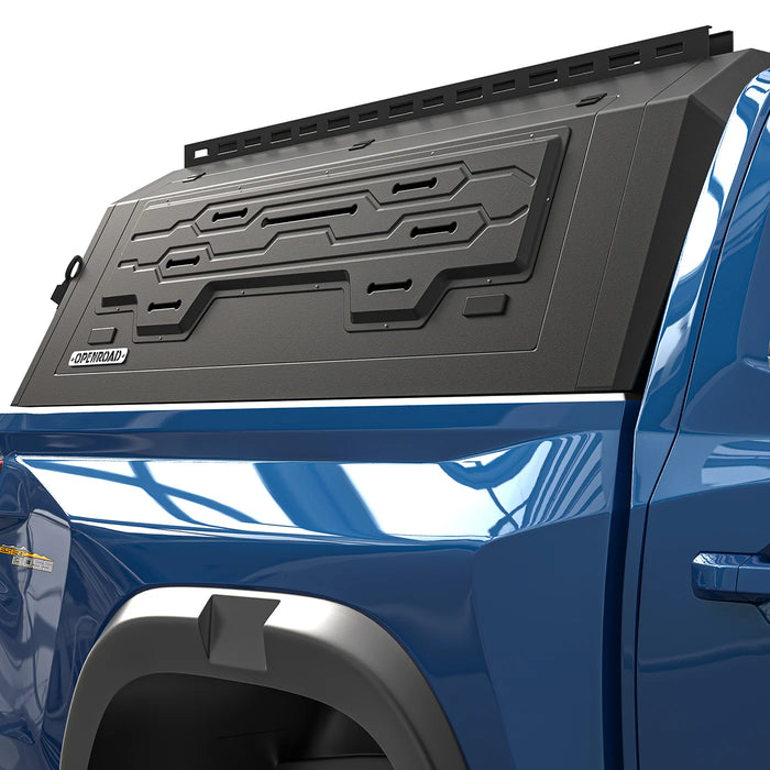 OPENROAD Aluminum Side Truck Cap For 23-26 Chevy/GMC Colorado/Canyon 5'2" Bed - PP2PL330008