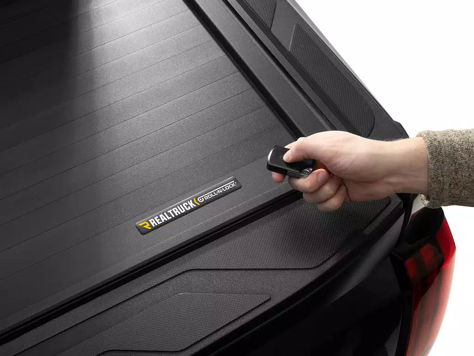 Roll-N-Lock E-Series XT Electric Retractable Tonneau Cover w/ T-Slot Rails