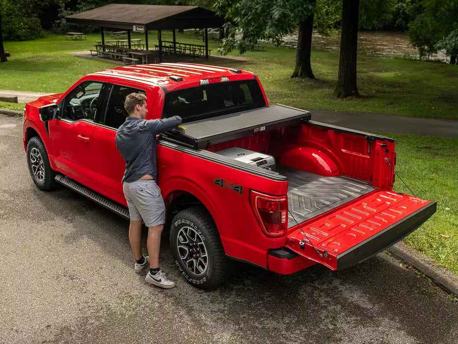Extang Solid Fold ALX Hard Folding Tonneau Cover For 2015-2020 Ford F-150 5'7" Bed - 88475