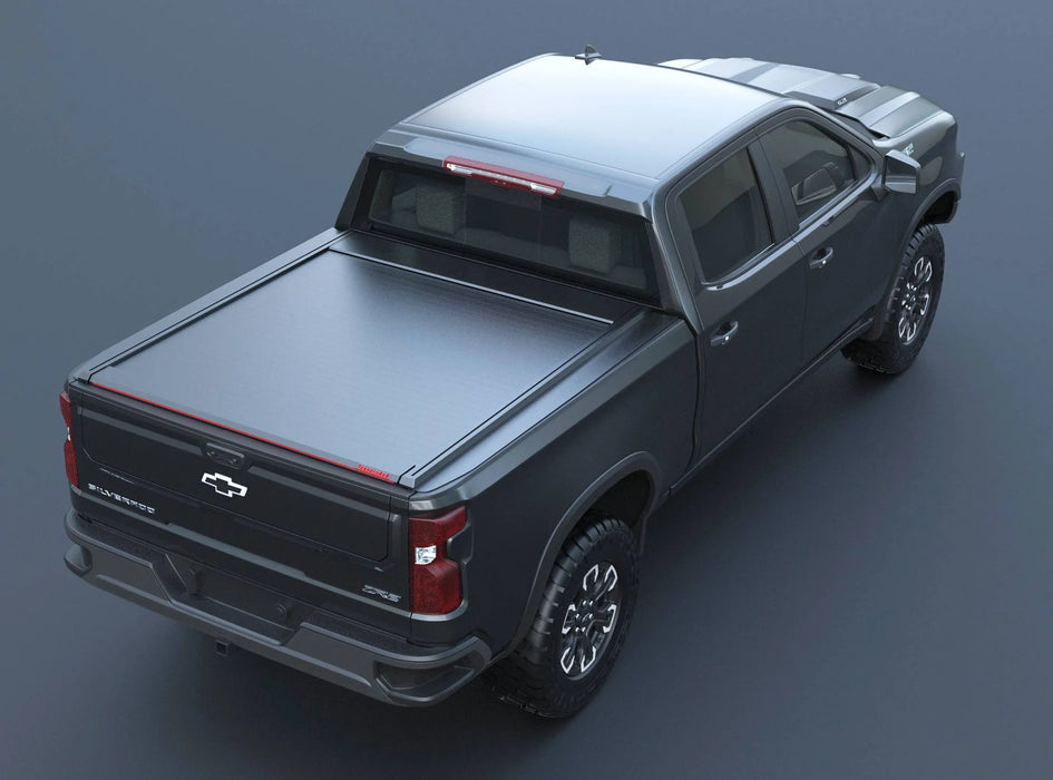 Tessera SE Manual Retractable Tonneau Bed Cover For 19-26 GMC/Chevrolet Sierra/Silverado 1500 6'6" Bed - 5212062604880