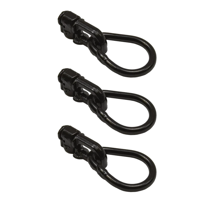 Chandler ADAPT L-Track D-Ring w/ Oval Eyelet (3 Pack)