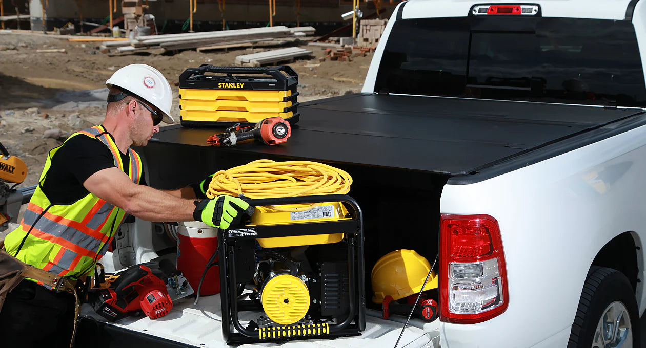 Worksport AL3 Hard Folding Tonneau Cover - 4712550