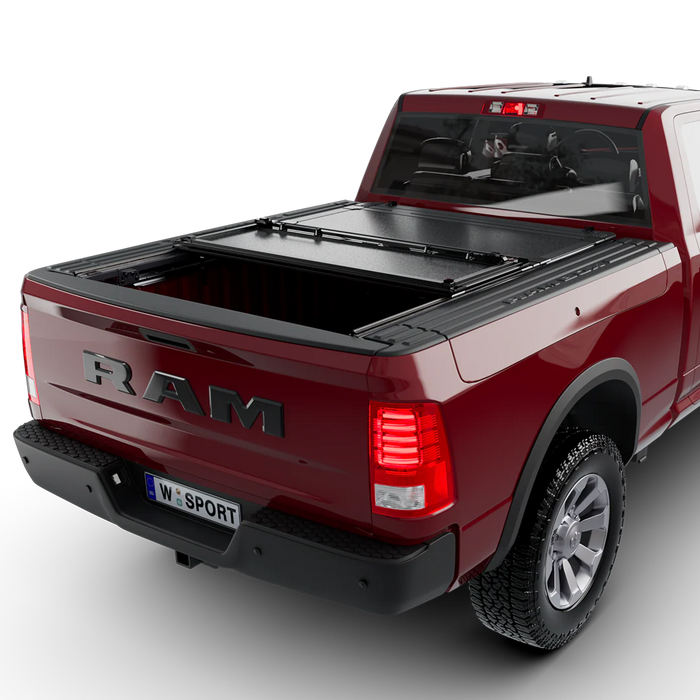 Worksport AL4 Flip-Up Hard Trifold Tonneau Cover For 2019-2026 RAM 1500 5'7" Bed