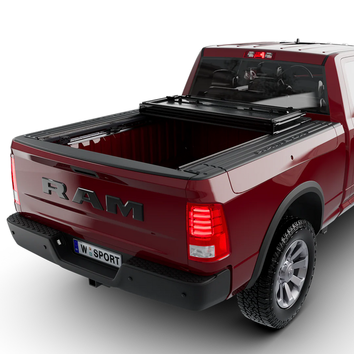 Worksport AL4 Flip-Up Hard Trifold Tonneau Cover For 2019-2026 RAM 1500 5'7" Bed