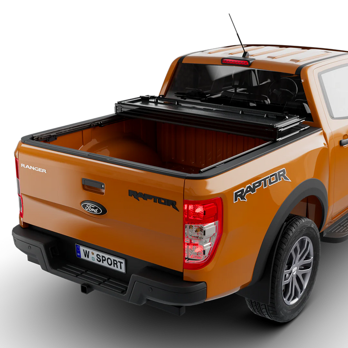 Worksport AL4 Flip-Up Hard Trifold Tonneau Cover For 2019-2023 Ford Ranger 5' Bed - 4937350