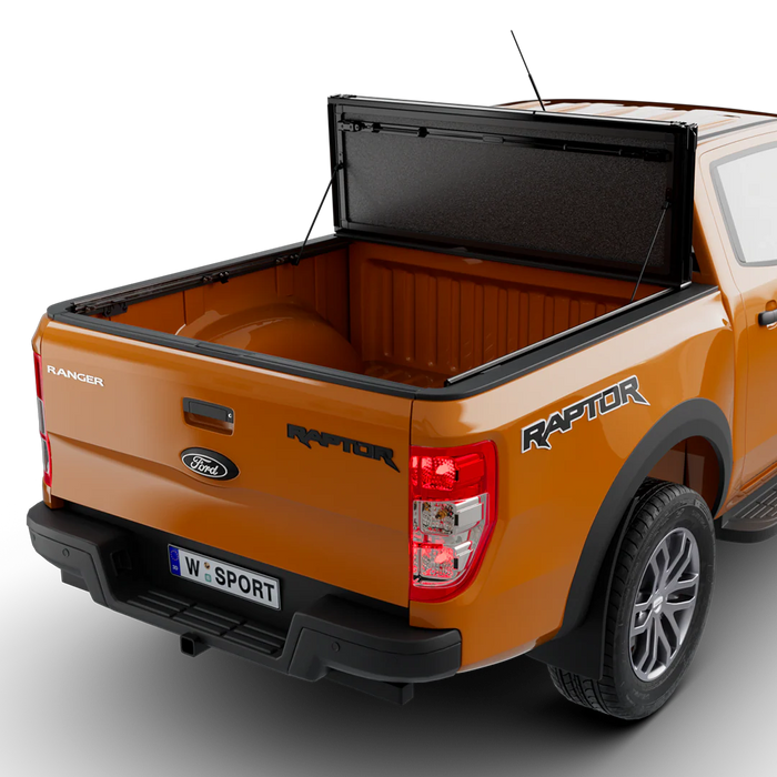 Worksport AL4 Flip-Up Hard Trifold Tonneau Cover For 2019-2023 Ford Ranger 5' Bed - 4937350