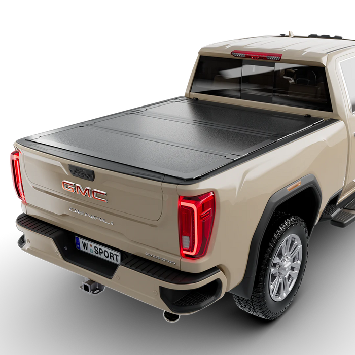 Worksport AL4 Flip-Up Hard Trifold Tonneau Cover